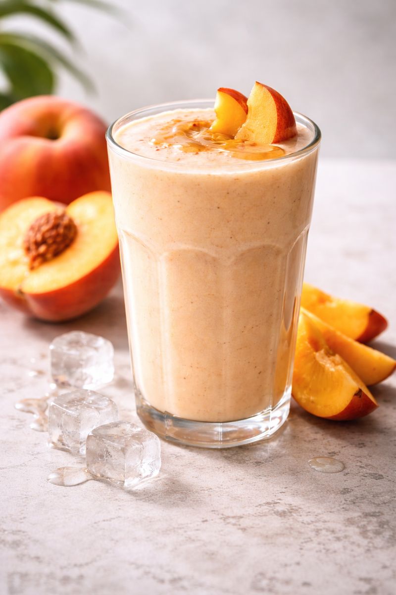 Barackos joghurtos krém smoothie